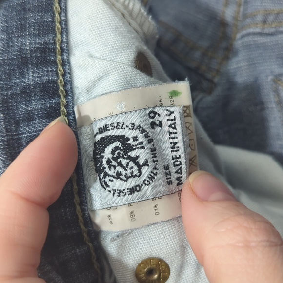 Diesel Industry Denim Division Vintage 2001 Bootcut Faded Jeans Women's Size 29 - Picture 7 of 8